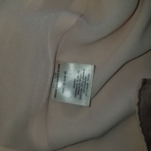 Anthropologie | Hei Hei Silky Tie Cropped Jacket/top small - Picture 8 of 16